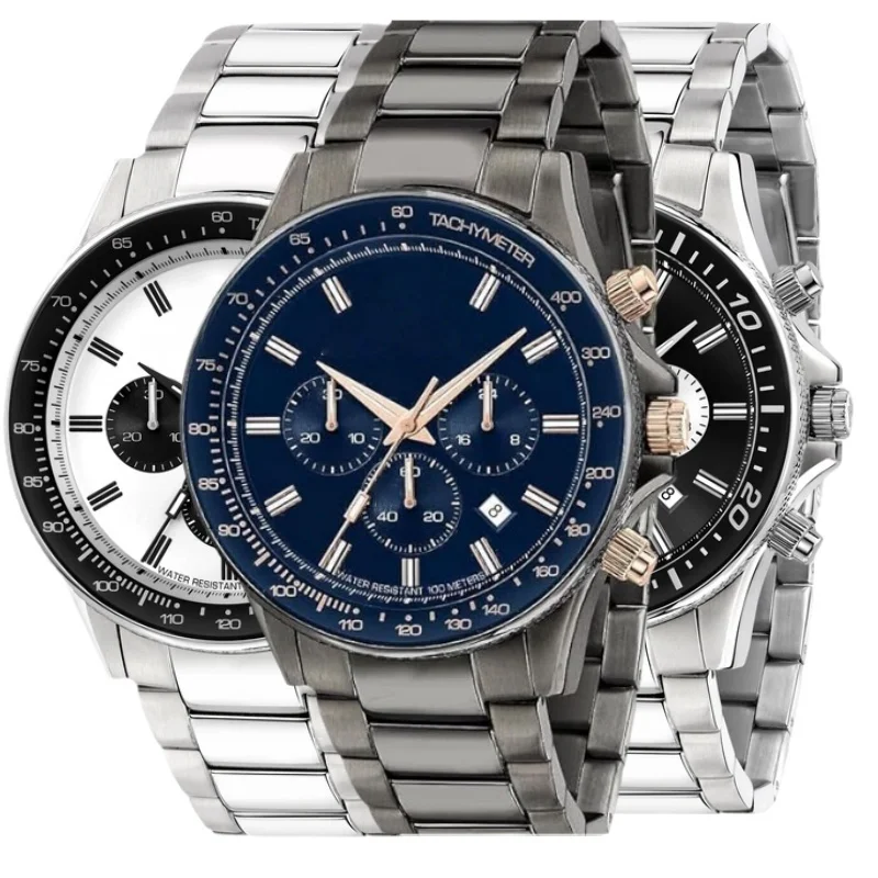 original watch men's trend light luxury sports wind waterproof European and American high sense Shi Ying watch new str