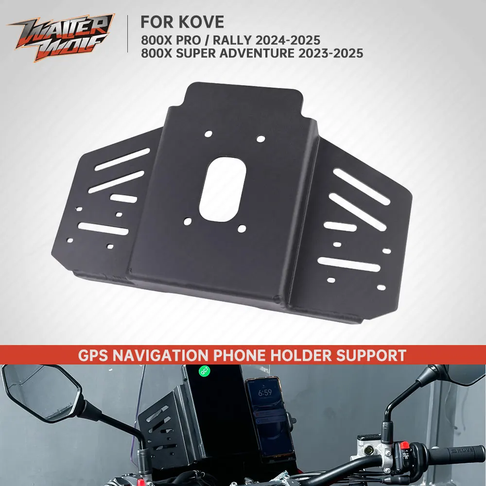 Motorcycle GPS Navigation Mobile Phone Holder Bracket For KOVE 800X Rally Pro Super Adventure Kovemoto KY800X Colove 800X 2024