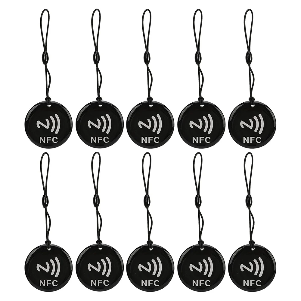 سلسلة مفاتيح IC قابلة لإعادة الكتابة سلسلة مفاتيح NFC رقاقة قابلة للبرمجة 13.56 ميجا هرتز 188 بايت بطاقة IC مقاومة للماء قابلة لإعادة الكتابة للوصول contr #1