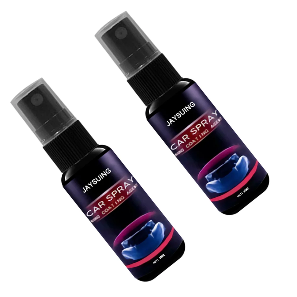 2 Pcs Car Repair Spray Care Supplies Professional Scratch Remover Fast Detailing Polisher Major Plastic Applicator Surface