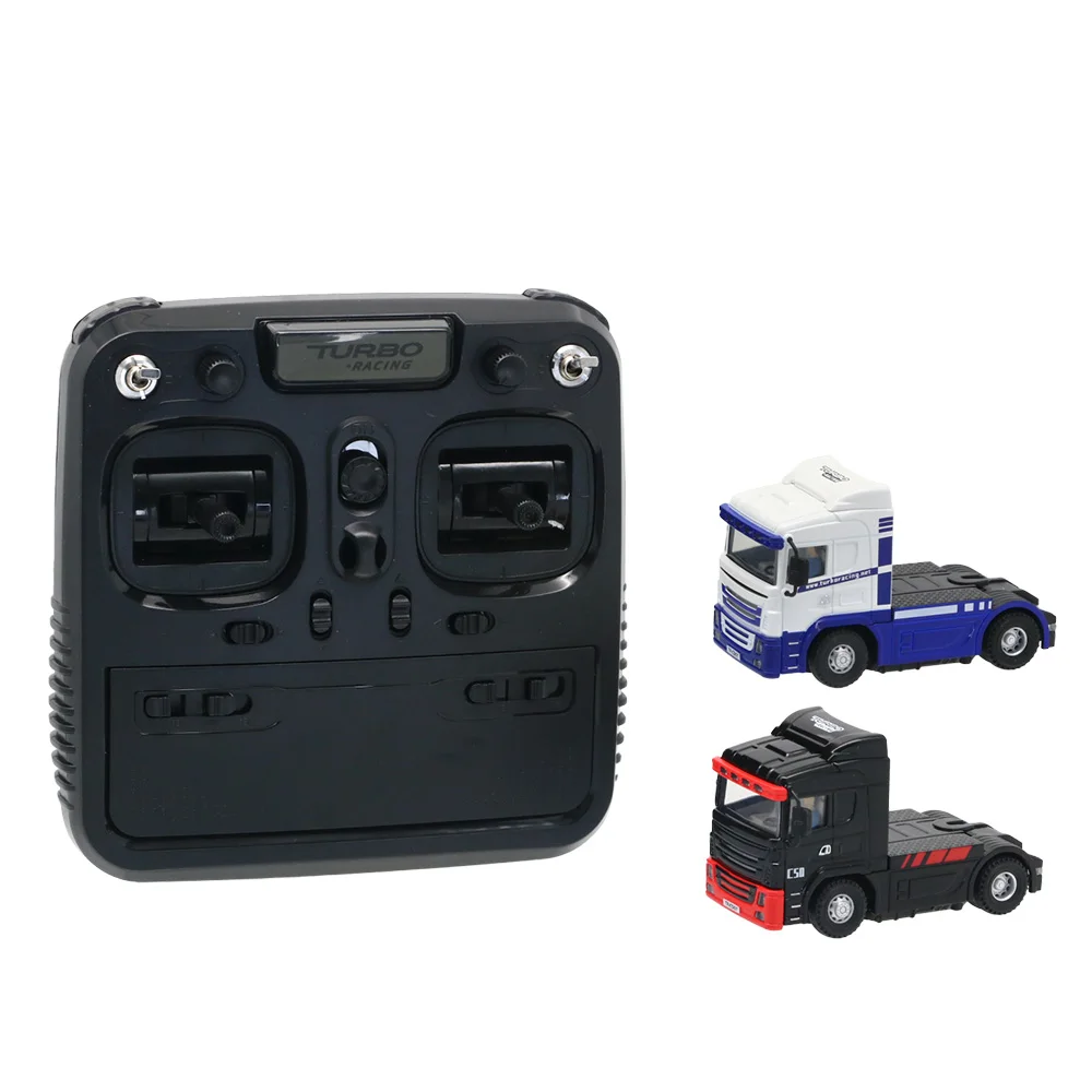 Turbo Racing C50-T 1:76 C50 camión de Control remoto luces y bocina de vehículo simulado versión RTR coche de juguete