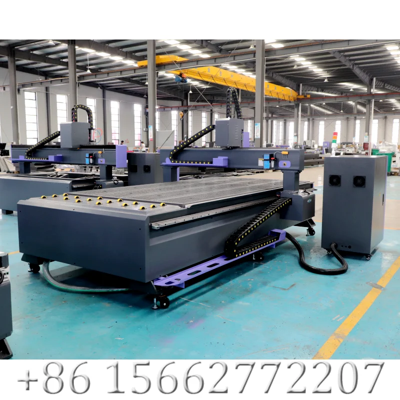 

2024 New Materials CNC Router 4x8 3 Axis CNC Wood Router 1325 1530 2030 Machine With Vacuum Table