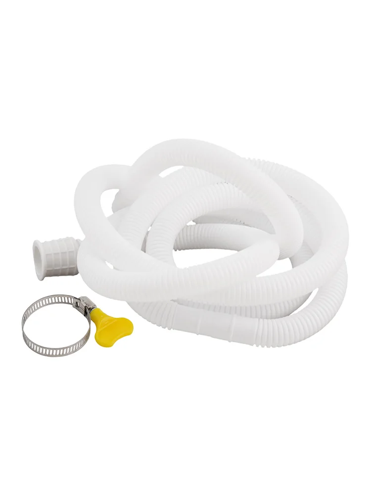 Tubo de drenaje de aire acondicionado, manguera de drenaje de CA, tubo Flexible, Material de PVC, práctica, lavadoras semiautomáticas