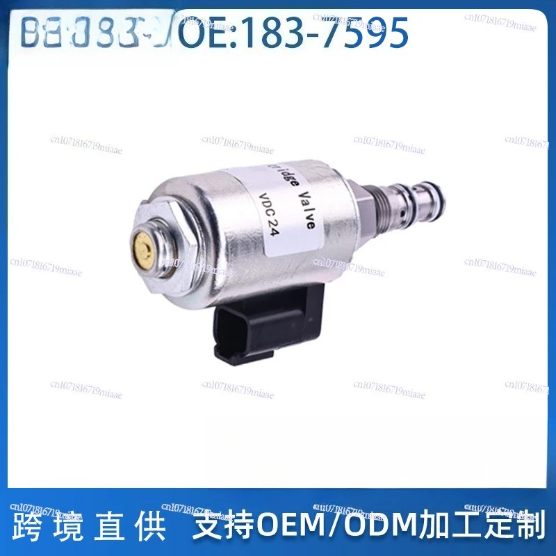 Loader grader accessories for Carter 120H 12H solenoid valve 183-7595 1837595