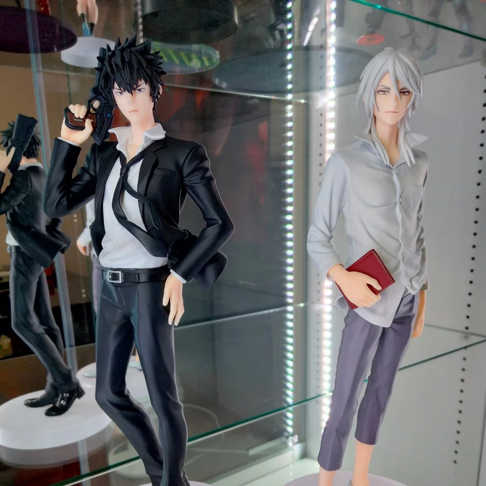 Psycho-Pass Makishima Shogo Anime Figur 18cm Parade Kougami Shinya Action Figur Kagari Shuusei Figur Modell Puppe Spielzeug