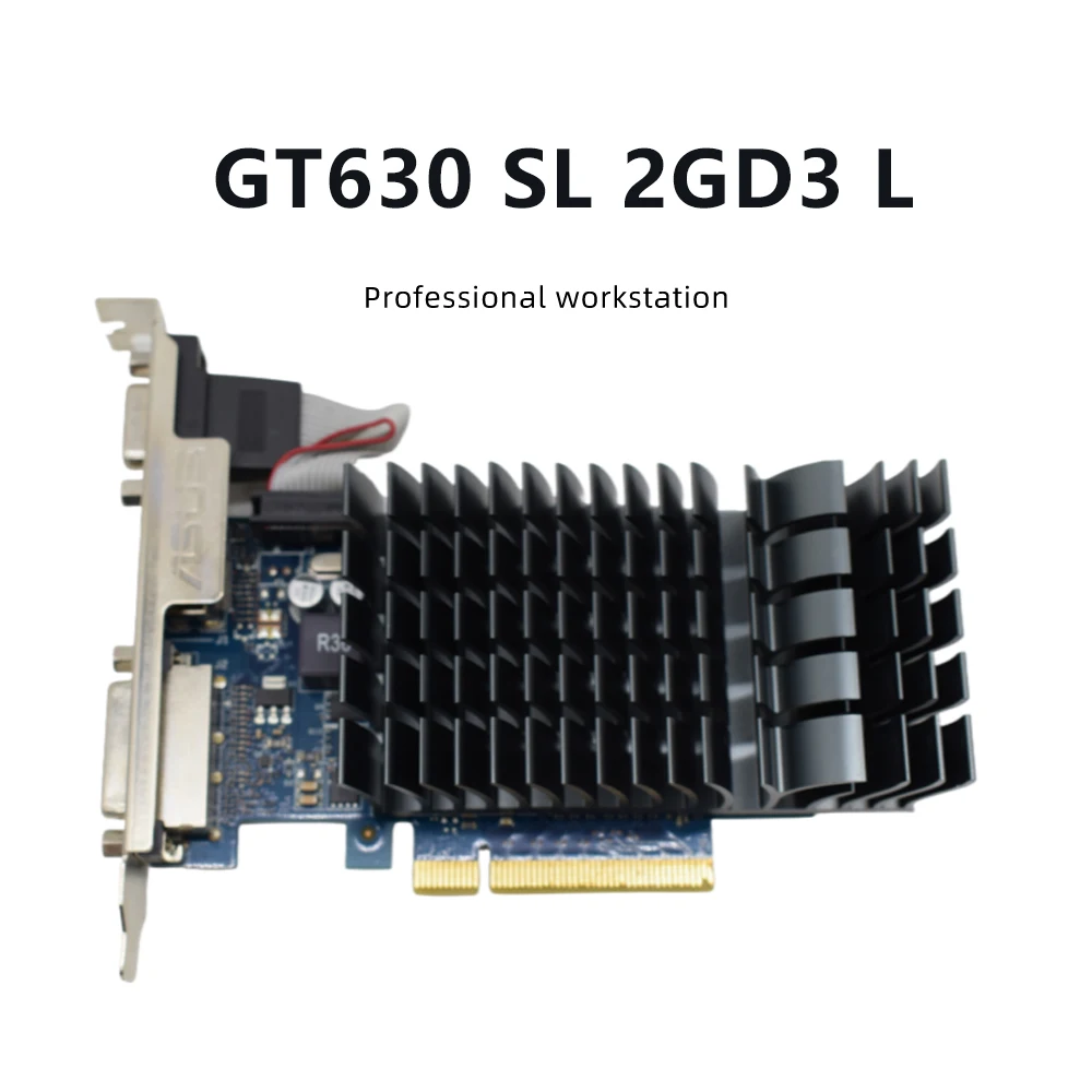 بطاقة رسومات GTX 1630 AERO ITX 4G OC 4GB GDDR6 64 بت وGT630 4GD3 V2 & GT630 2GD3 V2 DP وبطاقة رسومات GT630 SL 2GD3 L لـ HDMI DP VGA