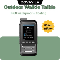 Walkie-talkie 4G global waterproof large screen unlimited distance outdoor ZOVAYILA public network 5000 kilometers walkie-talkie