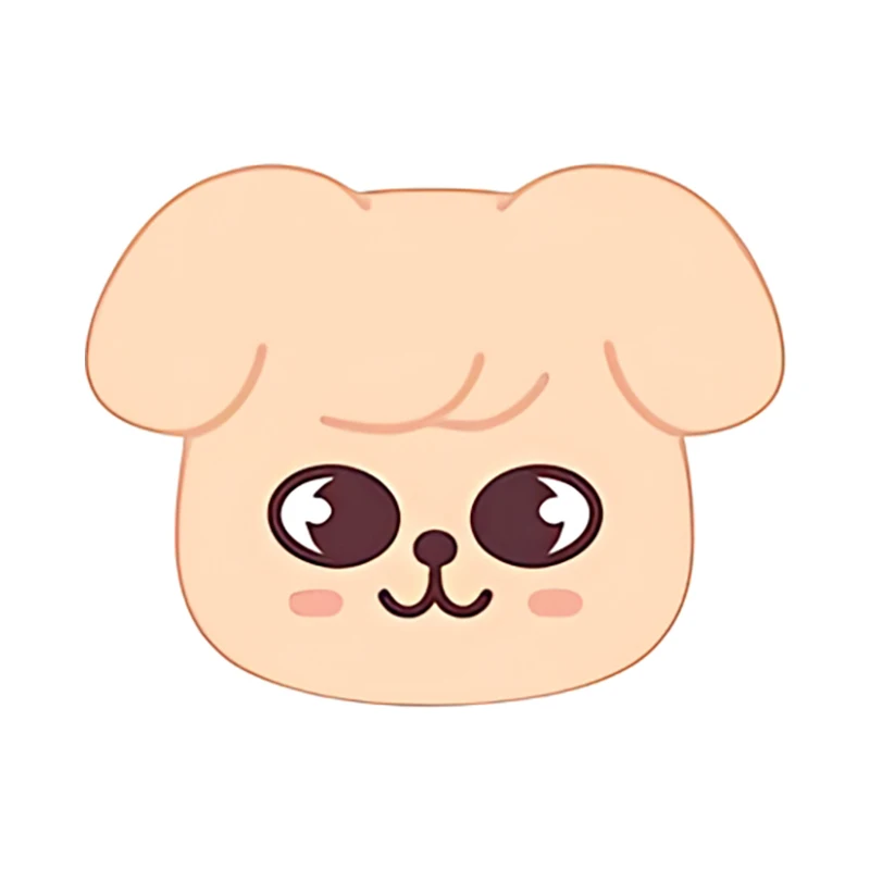 

EARLFAMILY 13cm x 10.1cm Bang Chan Felix Lee Minho Kim Seungmin Decals Chibi Dog Singer Car Accessories JDM Windshield Stickers