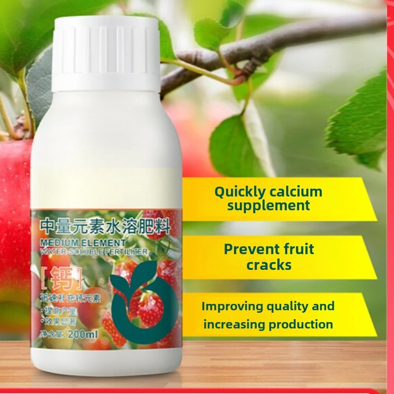 

Calcium Foliar Fertilizer for Fruits and Vegetables Calcium Supplement To Prevent Fruit Cracking Navel Rot Organic Medium