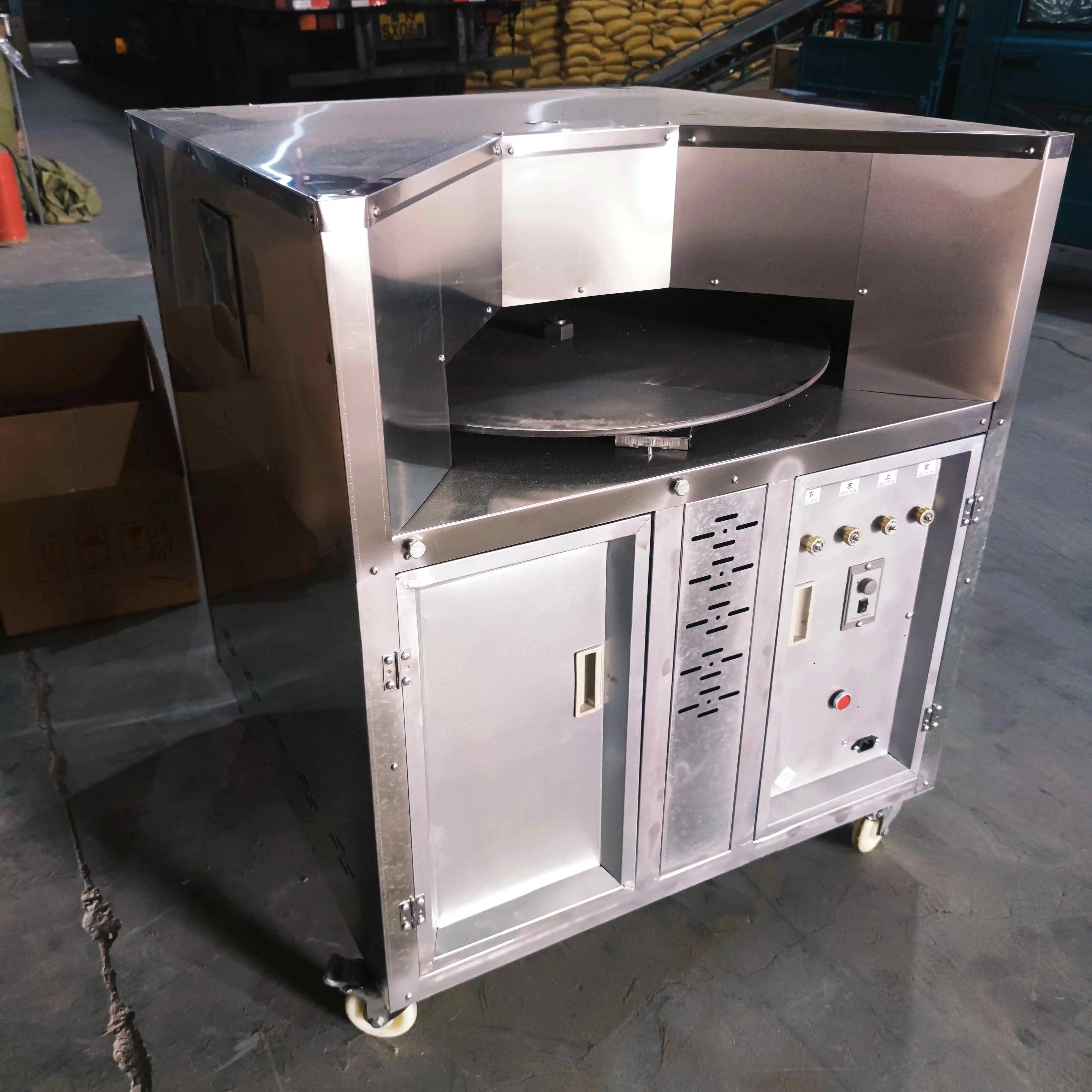 Automatic Arabic Bread Rotary Oven for Baking Arabic Bread Rotary Disk Oven,Electric Arabic Outdoor Roti Pita Bread Oven