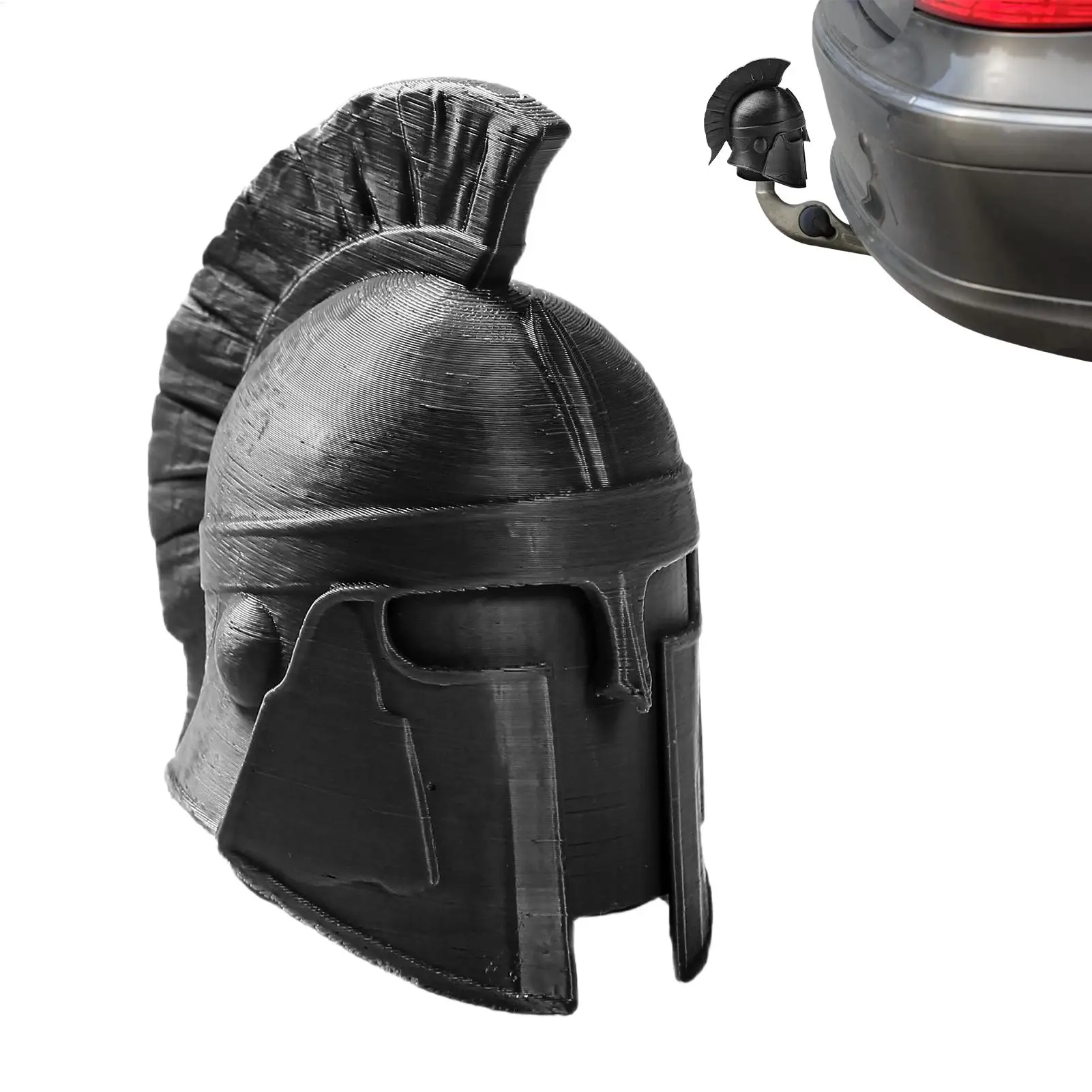 

Чехлы сцепного устройства для буксировки 3D-печать в форме гладиатора, внешняя забавная крышка трубки, заглушка для автомобилей, квадроциклов, лодок, грузовиков, буксировки автомобиля, автофургона