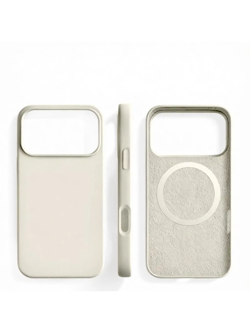 Magnetyczne etui silikonowe z płynnym silikonem na iPhone 18 17 16 15 14 13 Pro Max 17Pro Air 18Pro, kompatybilne z bezprzewodowym ładowaniem, miękkie etui ochronne. — 2