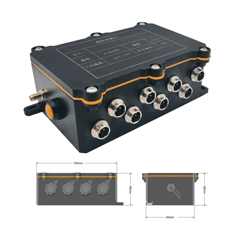 AC104-8B Wireless Vibrating Wire Acquisition System with Cloud Connectivity for IoT Infrastructure Monitoring
