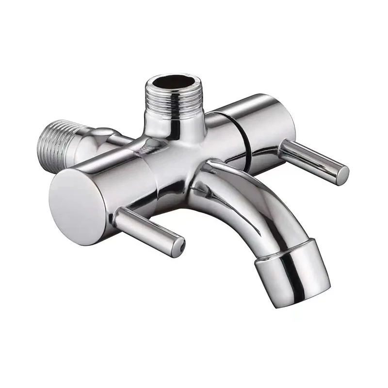 Quick Open Single Cold Water Faucet Dual Control Side Dual Open Multi-Function Faucet Dual Control Faucet