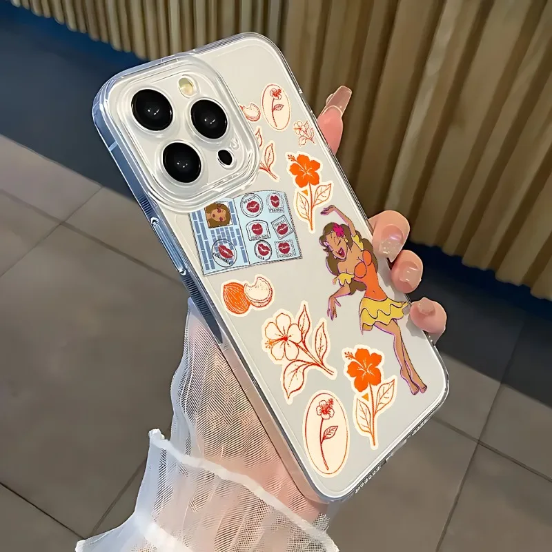 K-karol G Tropicoqueta Handyhülle für iPhone 17 16 15 11 12 14 13 Pro Max Mini XS 7 Plus 17E Stoßfeste Transparente Schutzhülle Fundas – Detail 3