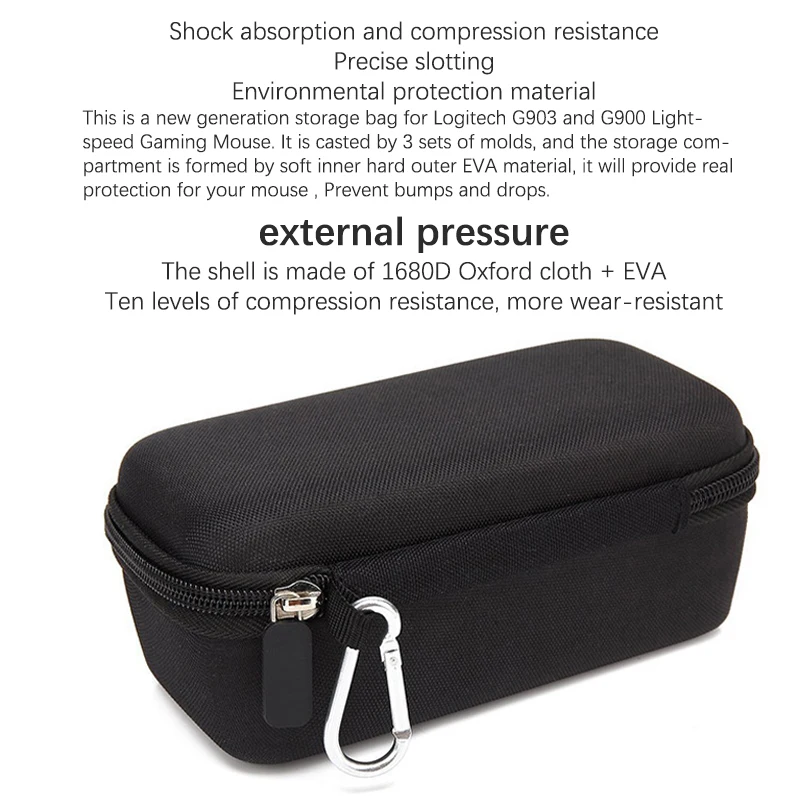 Universal Mouse Storage Bag Mouse Case Pouch Cover Waterproof Shockproof Box