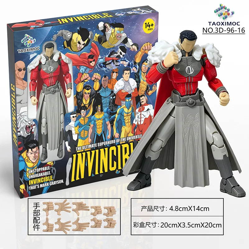 Titan13 Lucky13 3D Printed Multi-Joint Articulated Figure Collectible Model Desktop Decor Photography Prop Hobby Toy Gift