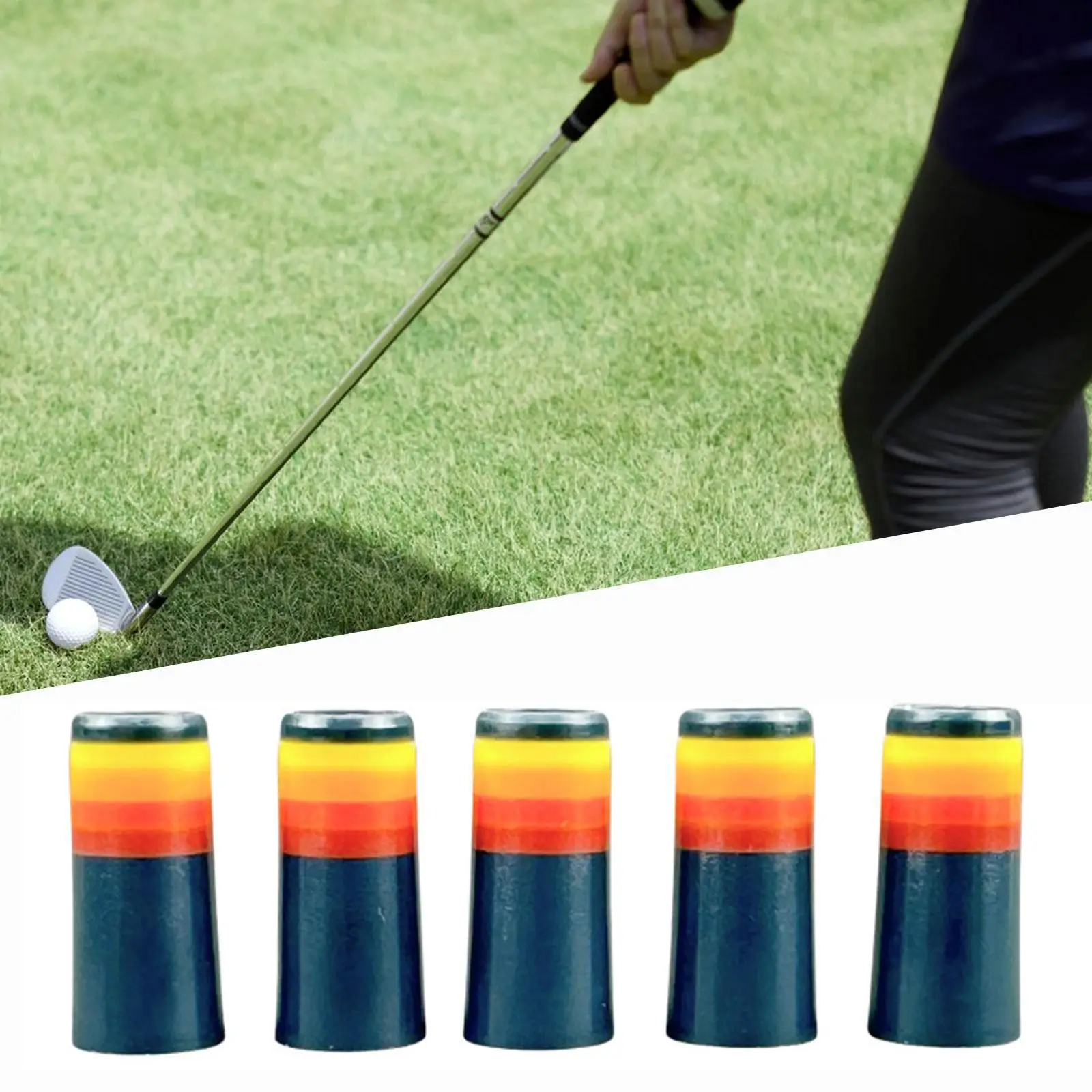 

Набор колпачков для шафтов гольф-клюшек 0,35 дюйма с параллельным коническим концом, аксессуары для гольфа для улучшения характеристик клюшек