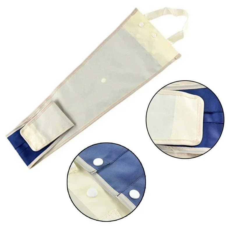 حقيبة تخزين مظلة السيارة، مادة PVC مقاومة للماء، معلقة على المقعد الخلفي، تنظيم المظلات بدقة، تحافظ على أجزاء السيارة الداخلية مرتبةًا #4