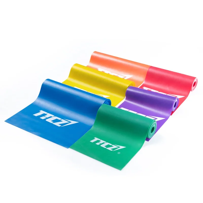 Elastisches Yoga-Widerstandsband 150cm Tragbares Gummi-Loop-Band Fitness-Übungs-Gym-Zubehör