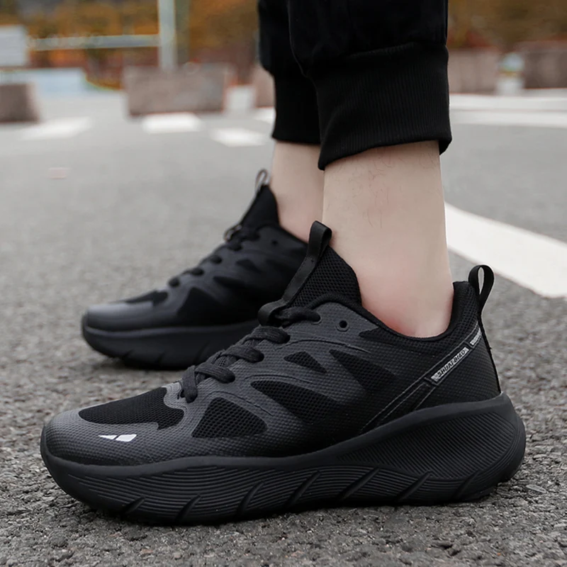 

Новинка 2023 года, весенняя мужская обувь для спорта и отдыха, дышащая сетчатая ткань, удобная мягкая подошва для мужчин