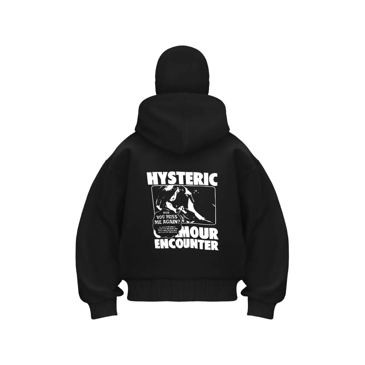 

Hysteric Streetwear Art new item double hooded sweatshirt men's hooded