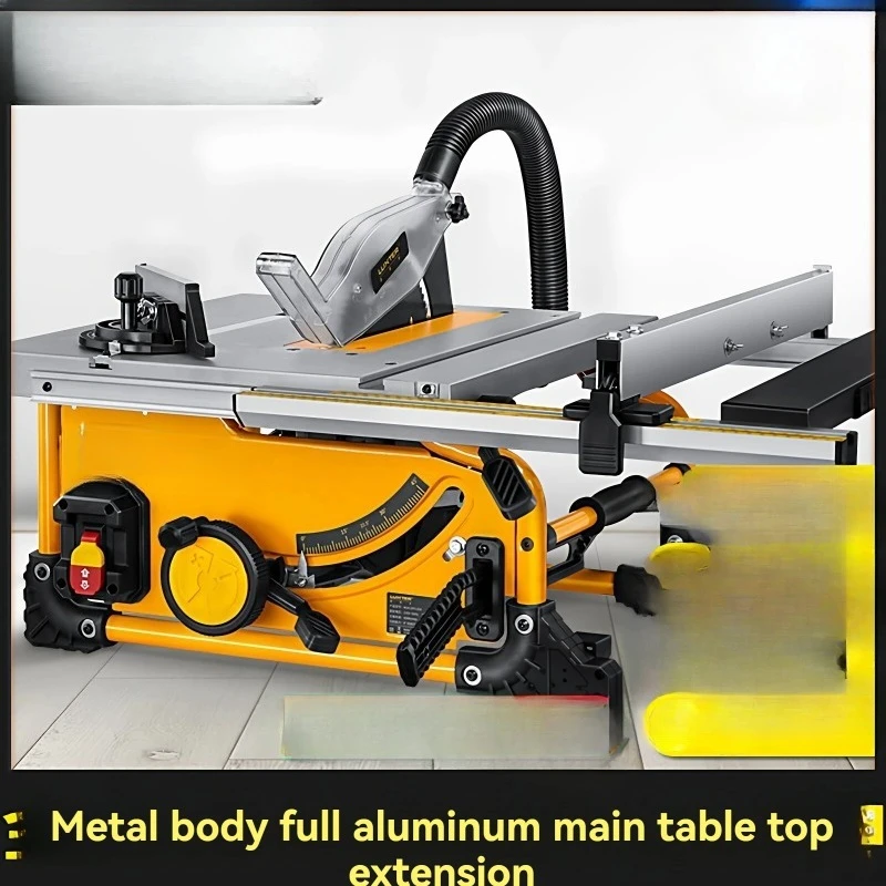 220V 8 Inch Electric Table Saw Precision Panel Cutter Multifunctional Woodworking Carpentry Power Tool