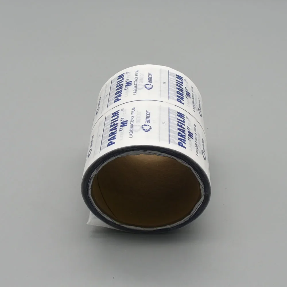 Para Parafilm M Pm996 película de laboratorio de propósito envoltura biológica vino tinto botella de champán rollo sellado que mantiene la frescura a prueba de polvo