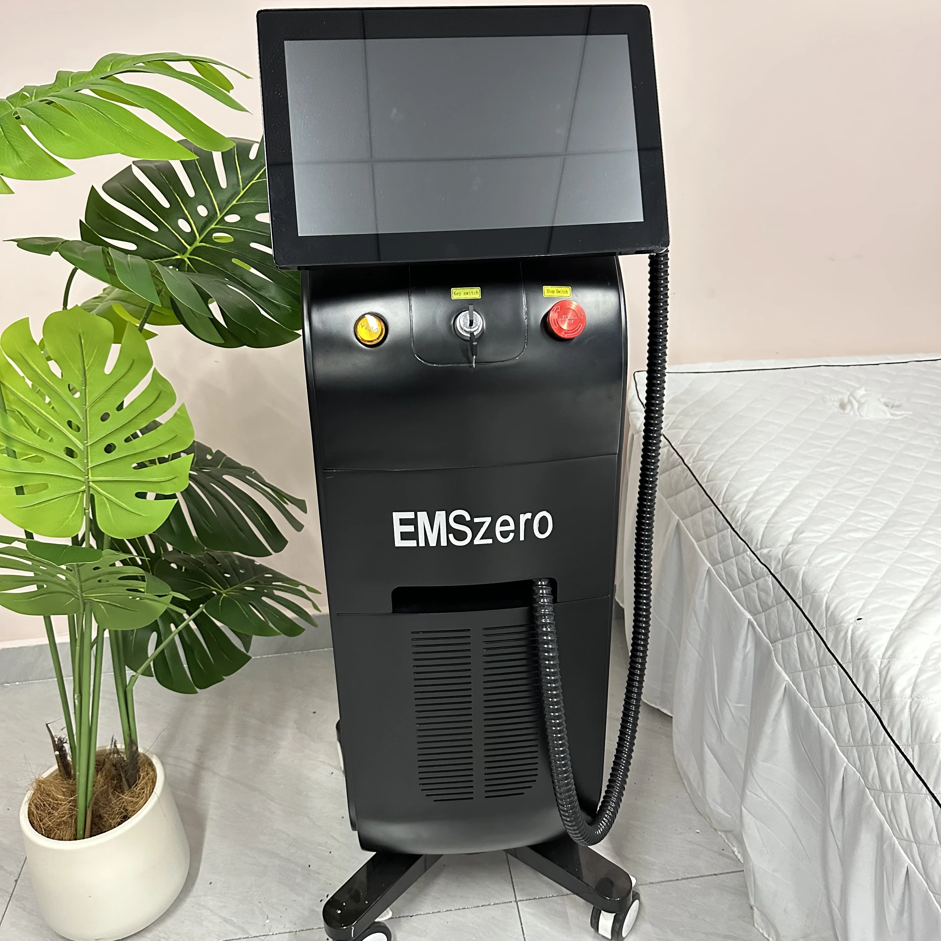 Newest Portable 808nm Diode Laser Hair Removal Machine Cooling Head Painless Laser Epilator Face Body Hair Removal