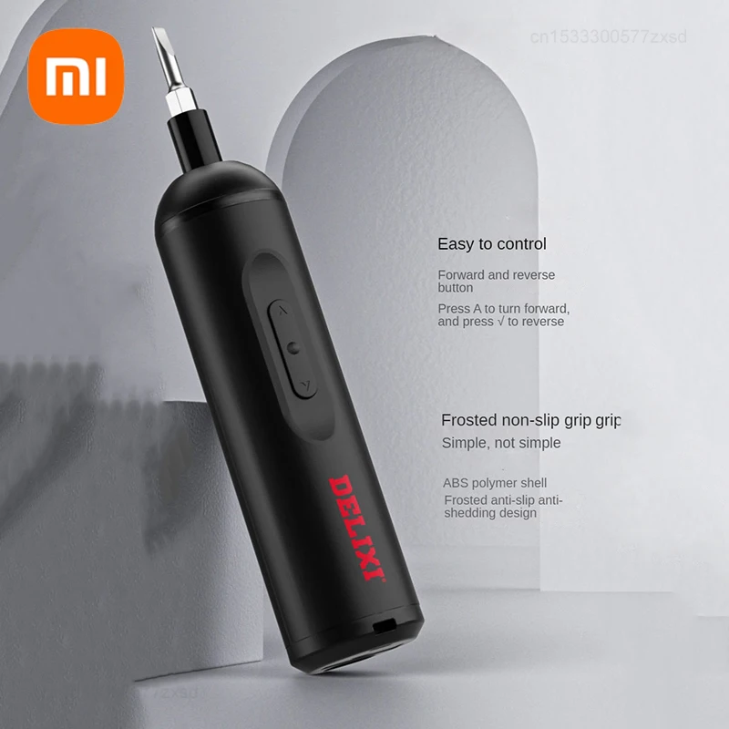 

Xiaomi DELIXI Electric Screwdriver Cordless Rechargeable Screw Driver Set Multifunctional Electrical Household Repair Tools Set