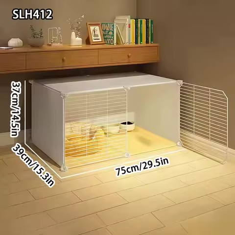 Cat cage Home Villa Cattery indoor large free space Cat House Small double deck cat house cat cat nest
