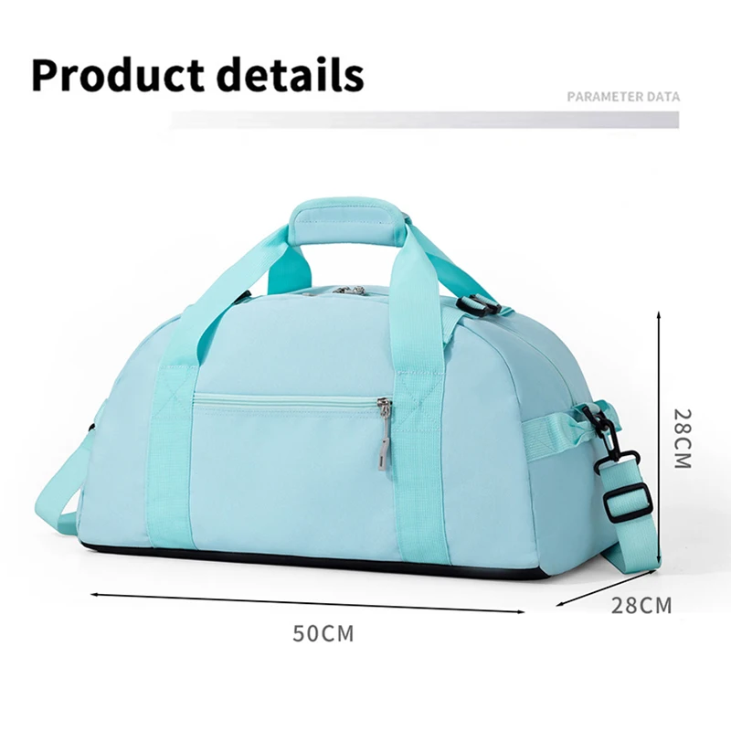 Dry Wet Sport Fitness Yoga Handbag Business Trip Luggage Storage Bag Outdoor Camping Hiking Crossbody College Laptop Books Bag