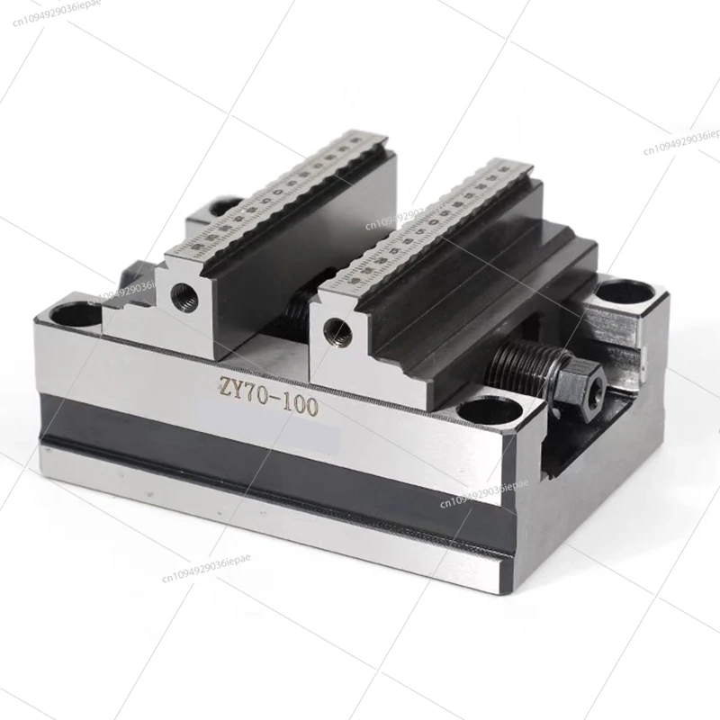 

High-precision four-turn table fixture self-centering CNC vise CNC machining center concentric flat-nose pliers 0.03MM