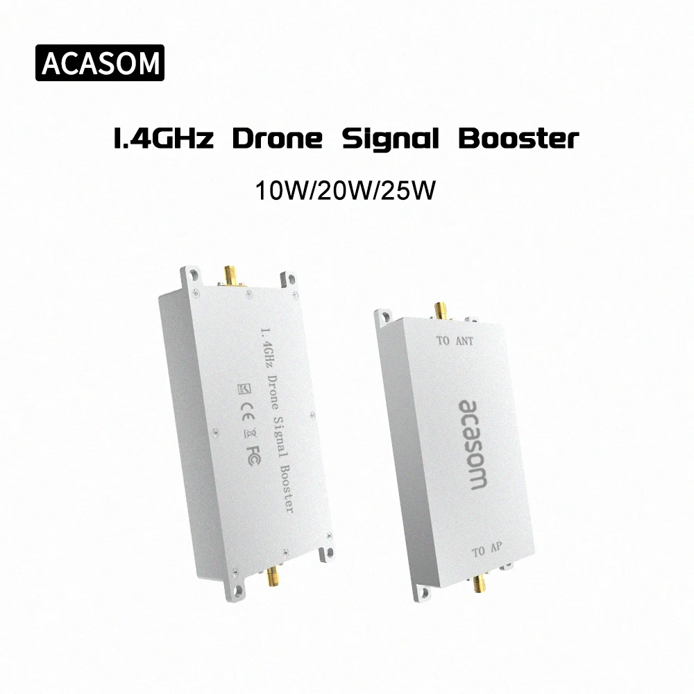 1.4GHz 10W Drone FPV Signal Amplifier Extender Signal Booster Drone Range Extender Tarot 1.4GHz FPV Image Transmissi