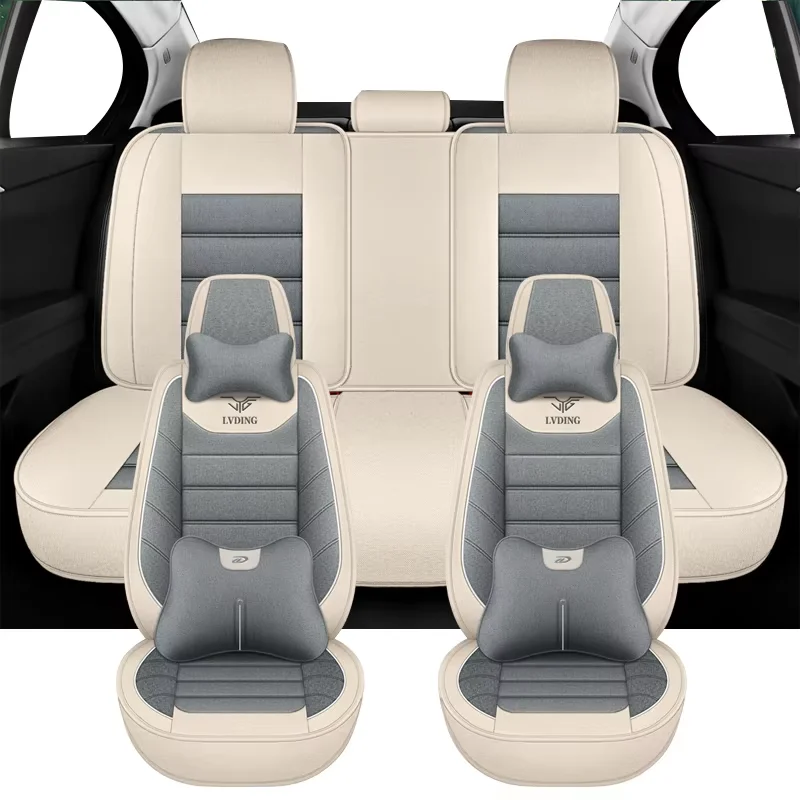 Universal Car Seat Covers For Renault Duster Captur Megane 3 4 Arkana Kadjar Fluence Logan Talisman Auto Interior Accessories