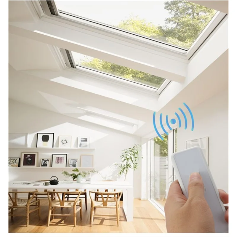 

【B89E】Greenhouse Airport For Skylight Electric Window Opener With Wifi Tuya Actuator 400Mm Adjustable Travel Google