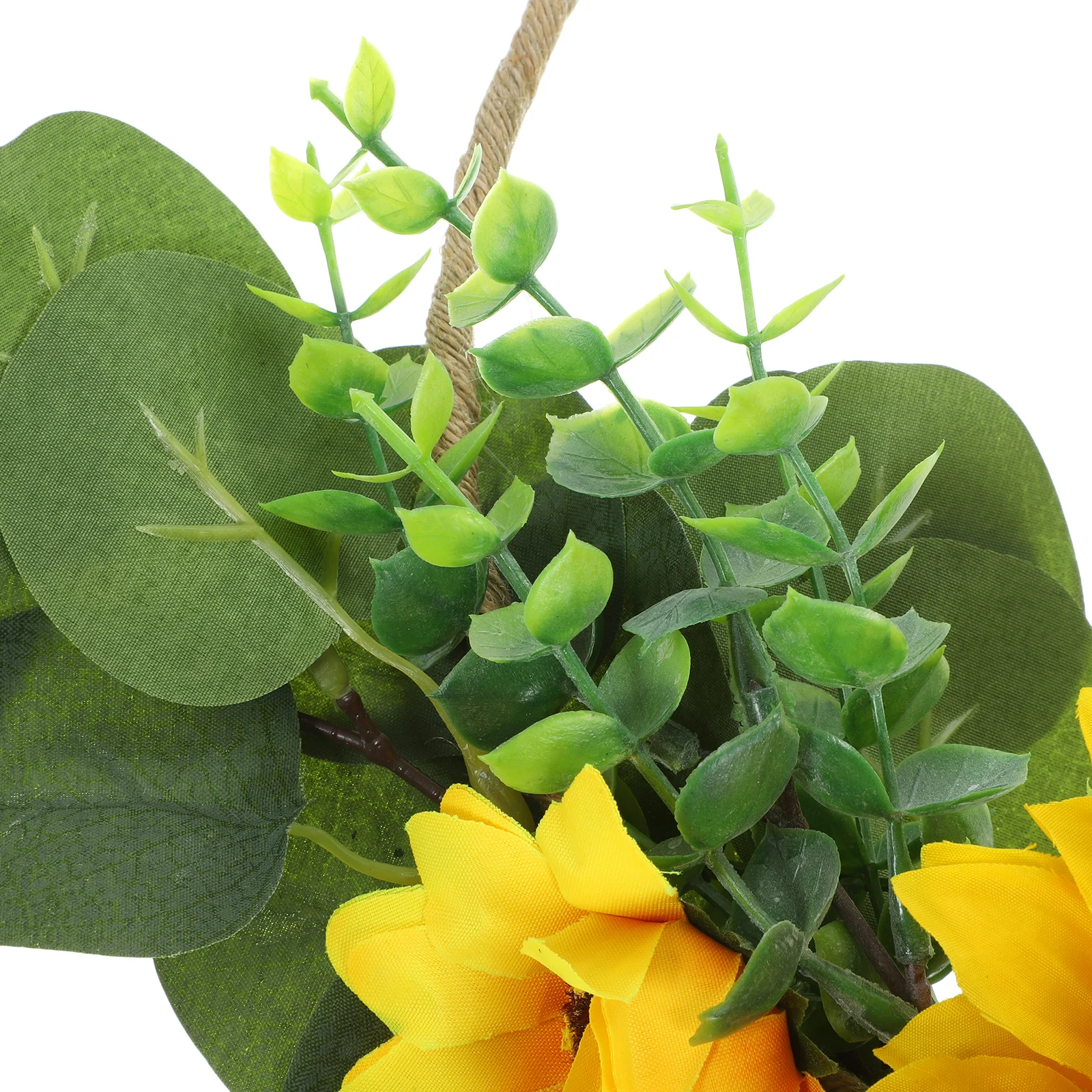 

Large Diameter Artificial Sunflower Wreath Hanging Decor For Door Wall Party Home Farmhouse Outdoor Decorative Garland Pendant