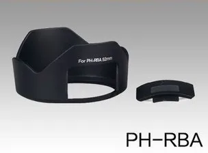 กล้องเลนส์ฮู้ด52มิลลิเมตรปกPH-RBAเหมาะกับสำหรับPentax K10D K20D K100D K110D Kx Km kx kr K-5 II K-30ที่มีDA 18-55มิลลิเมตรF3.5-5.6เลนส์