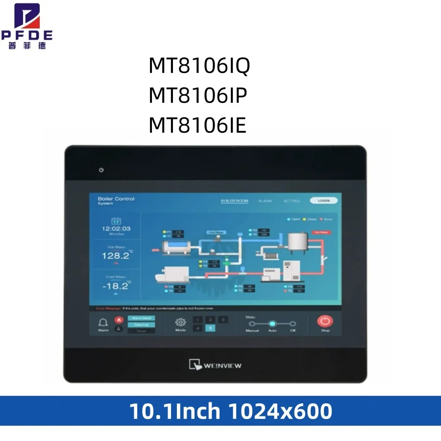 WEINVIEW MT8106IQ MT8106IP MT8106IE HMI Touch Screen 10.1Inch 1024x600 Human Machine Interface Replace WEINTEK MT8106IQ MT8106IP