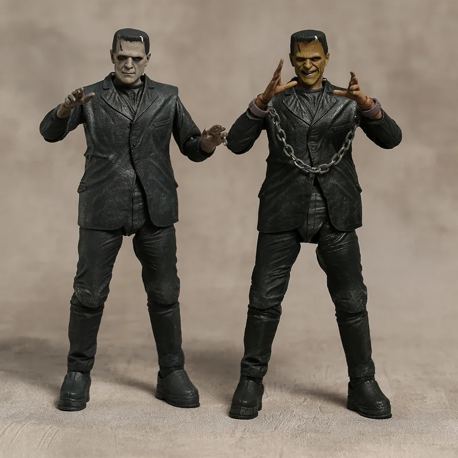 NECA Universal Monsters Ultimate Frankenstein Action Figurine Collectible Model Toy Halloween Horror Move Figure