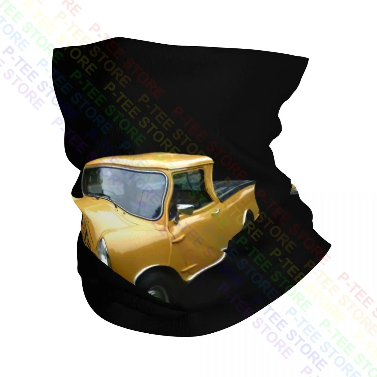 Mini Pickup Pick Up Austin Classic Retro Vintage Car Morris Rover Neck Gaiter Bandana Scarf Face Mask Men Women