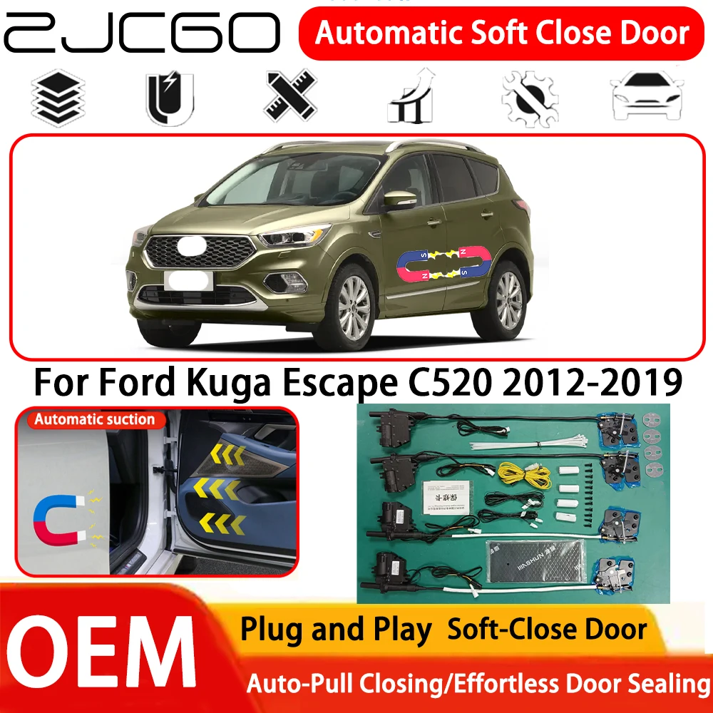

Система автоматического мягкого закрывания дверей (Soft Close) для Ford Kuga Escape C520 2012-2019, OEM, Plug and Play