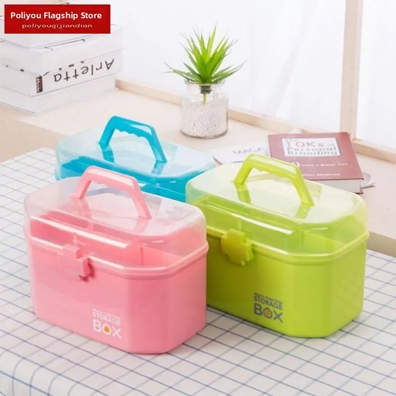 

Swimming Equipment Storage Box Wet And Dry Separation Plastic Carry-On Covered Storage Box for Family Organization And Use