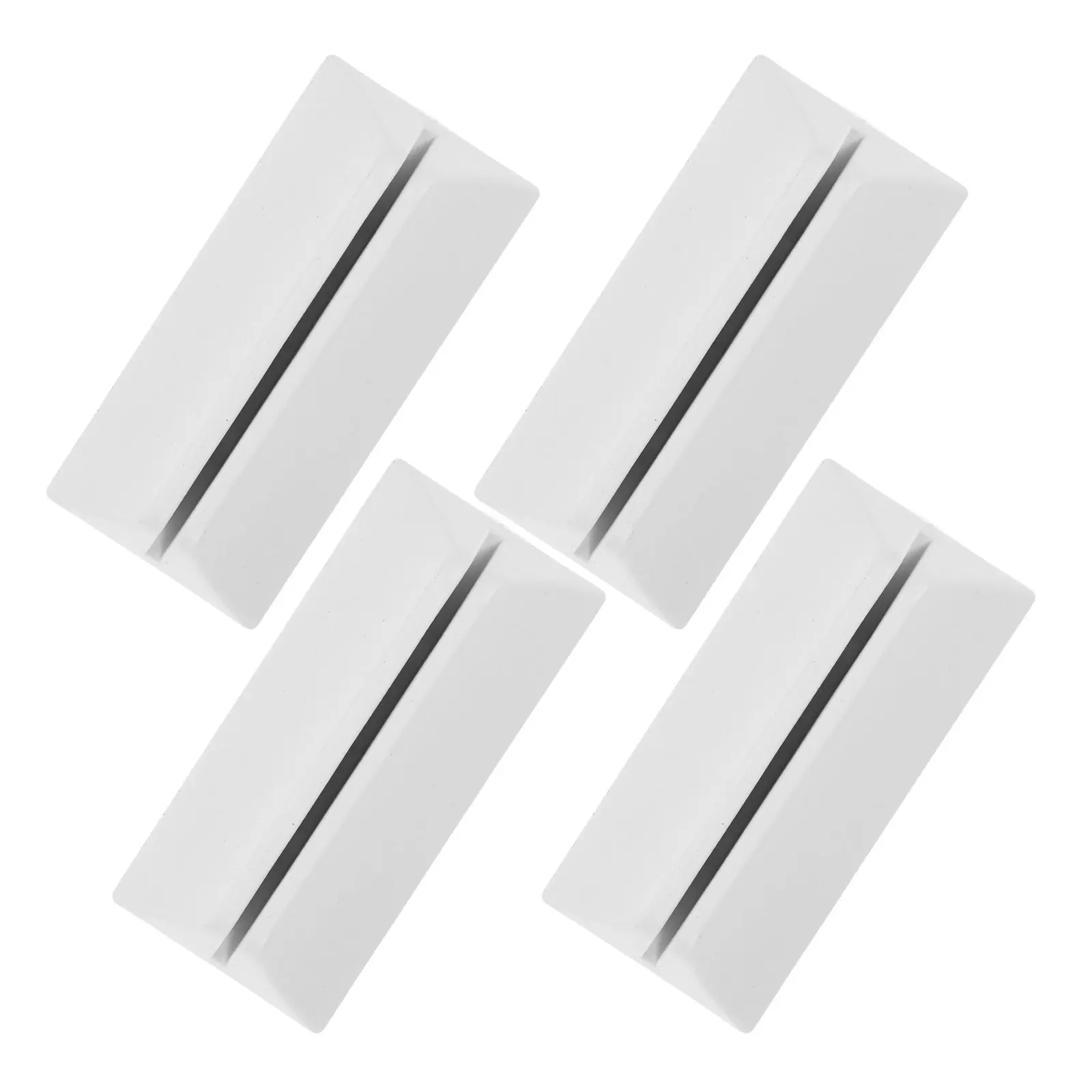 

4Pcs Plastic Partition Holder Stand Base Screen Divider Bracket Desktop Room Divider Feet Support for Office Home