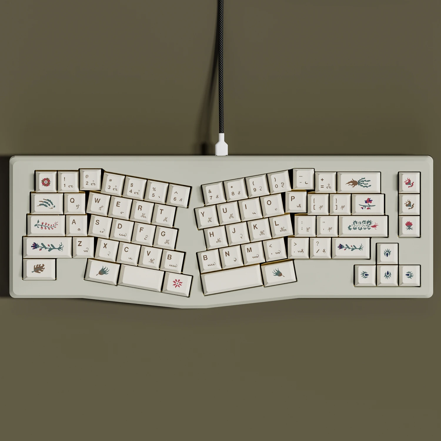 Sublimação original atk68 eixo magnético espessura da parede 1.7 teclas de teclado