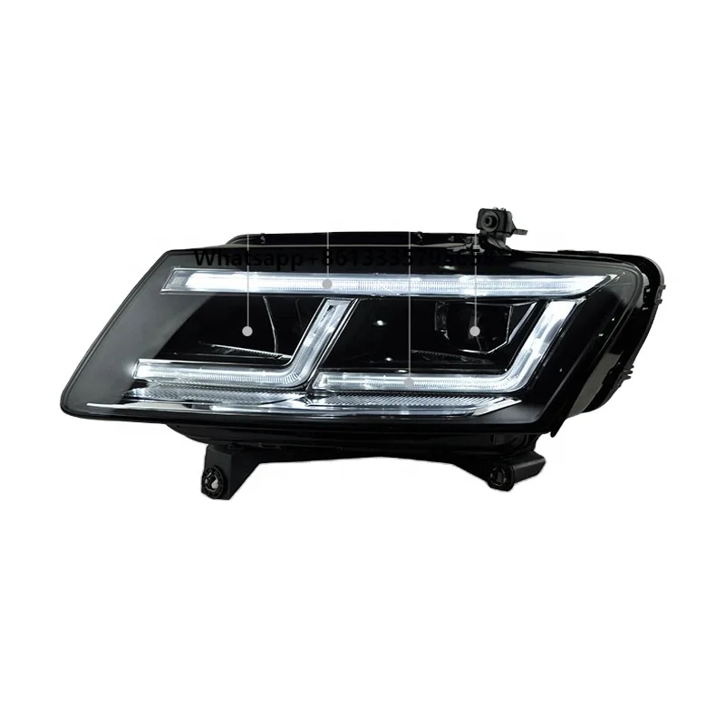 

Headlight Assembly Retrofit LED Daytime Running Light Lens matrix High Headlight Tuning Light for 09-18 Models Q5