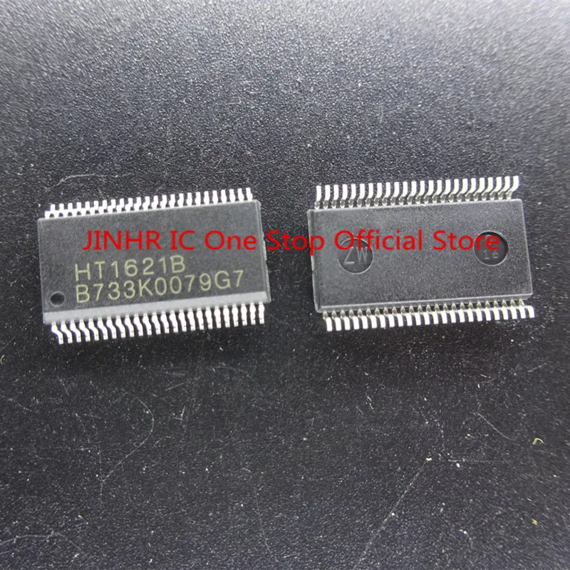 New 10PCS HT1621 HT1621B, 48-SSOP, LCD Controller