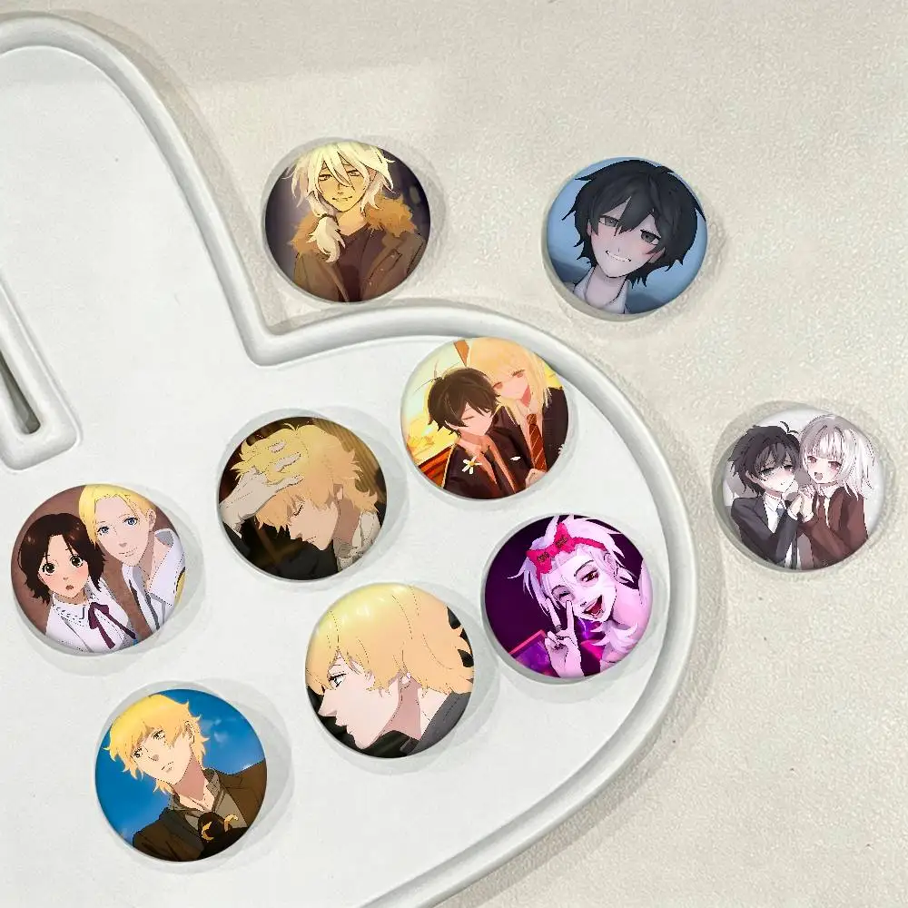 The Promise Of Hope Anime Round Badges Can Be Used To Decorate Clothes And Backpack Pins