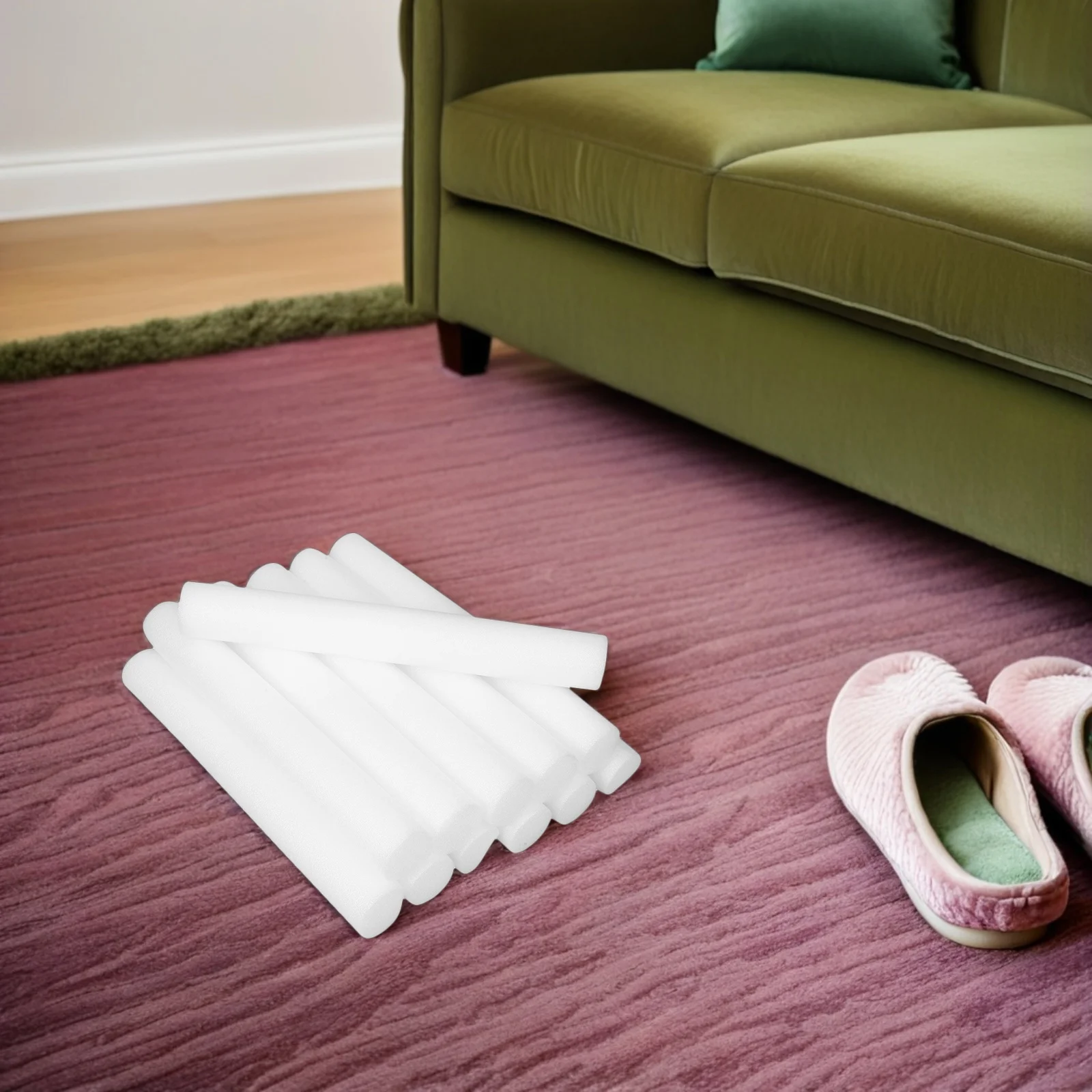 

24Pcs Slipcover Tuck Grips Foam Sticks for Sofa Cover Gap Filler Non Slip Seam Strip Couch Furniture Sofa Cover Tuck Grippers