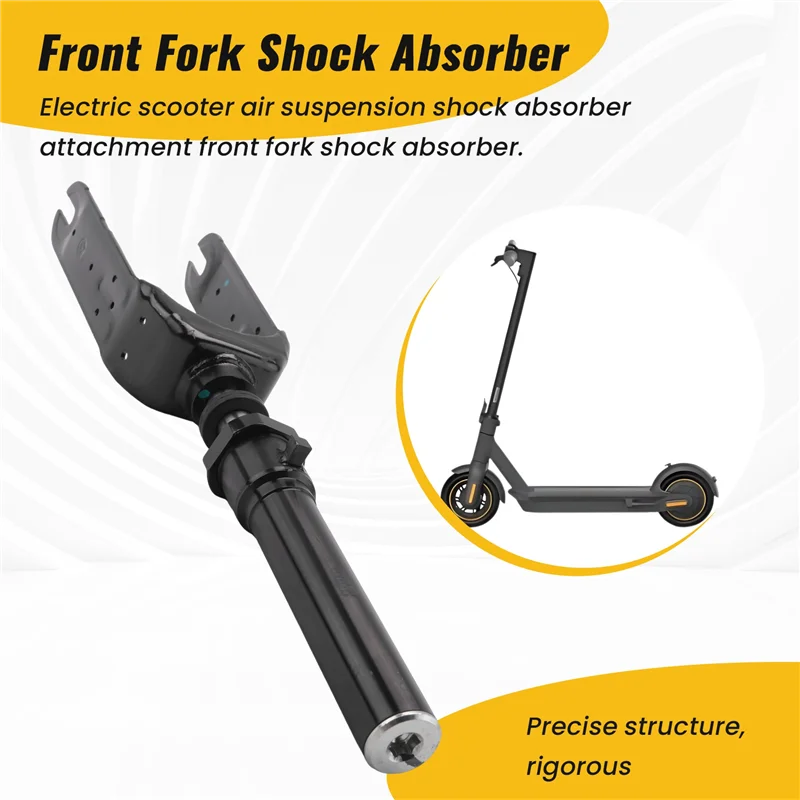 

ABKV-Front Fork Shock Absorber For Ninebot Max G2 Electric Scooter Kickscooter Air Suspension Absorption Accessory